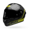 Bell Helmets Race Star Flex DLX Velocity XL Matte/Gloss Black/Hi-Viz BL-7110255