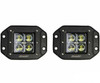 SuperATV 3" LED Cube Lights (Recessed) SuperATV UTVS0011999 UTV Source