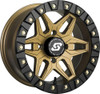 Sedona Split 6 Beadlock UTV Wheel (14x10) (4X137) (Satin Bronze/Black) Sedona UTVS0026878 UTV Source
