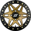 Sedona Split 6 Beadlock UTV Wheel 14x7 4X156 30mm Satin Bronze/Black 570-1345