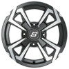 Sedona Riot UTV Wheel 12X7 4X137 10mm Satin Black 570-1255