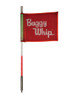 Buggy Whip 6 ft. Green White Red LED Whip w/ Red Flag (Standard) (Otto Release Base) Buggy Whip UTVS0028478 UTV Source