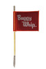 Buggy Whip 6 ft. Amber LED Whip w/ Red Flag (Bright) (Otto Release Base) Buggy Whip UTVS0028484 UTV Source