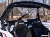 SuperATV Polaris RZR Trails S 1000 Rear Windshield RWS-P-RZR900-001-75#SK