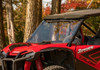 SuperATV Honda Talon 1000R Scratch Resistant Vented Full Windshield WS-H-TAL-V-70#TR