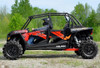 SuperATV Polaris RZR XP 4 1000 Rock Sliding Nerf Bars Black NB-P-RZR1K4-00