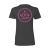 UTV Source Seal Logo Tee Shirt | Grey/Pink (Womens)