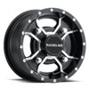 Raceline Wheels A77 Mamba UTV Wheel 12X7 -47 4X110 Black A7727011-25