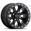 Raceline Wheels A71B Black Mamba UTV Beadlock Wheel 14X10 0 4X156 Black A71B-41056-55