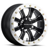 Raceline Wheels A71 Mamba UTV Beadlock Wheel (14X10) (+0) (4X156) (Silver/Black) Raceline Wheels UTVS0037615 UTV Source