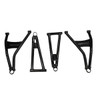 High Lifter Honda Pioneer 1000 Control Arms Front Forward Upper and Lower Black UTVS0052655