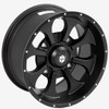 Pro Armor Knight UTV Wheels 15x8 4x156 Matte Black UTVS0054807