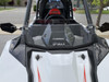 UTVZilla Polaris RZR RS1 Hard Coated Polycarbonate Half Windshield with Billet Clamps UTVS0058548