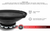 DS18 Audio 6.9 Mid-Bass Loudspeaker With Water Resistant Carbon Fiber Cone And Neodymium Rings Magnet UTVS0064942
