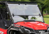 SuperATV Honda Pioneer 1000 Scratch Resistant 3-in-1 Windshield UTVS0068337