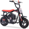 MotoTec USA Bandit 52cc 2-Stroke Kids Gas Mini Bike Red  UTVS0071258