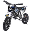 MotoTec USA Warrior 52cc 2-Stroke Kids Gas Dirt Bike  UTVS0071272