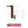Gen-Y Hitch Mega-Duty 21k Drop Hitch (2.5" Shank)  UTVS0076650