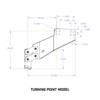 Gen-Y Hitch Executive 5th Wheel Pin Box Replacement w/ Gooseneck Coupler (Auto Latch Coupler and Cable)  UTVS0076841