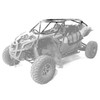 Thumper Fab Can-Am Maverick X3 Race Cage w/ Integrated Bumper (2-Seat)  UTVS0081702