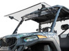 SuperATV CFMoto UForce 600 Scratch Resistant Flip Windshield  UTVS0084358