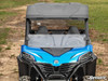 SuperATV CFMoto ZForce 950 Sport Scratch-resistant Half Windshield  UTVS0084407