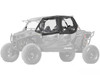 SuperATV Polaris RZR S4 1000 Primal Soft Cab Enclosure Upper Doors  UTVS0086347