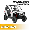 Rugged Radios Can-Am Commander / Maverick Complete Communication Kit w/ Intercom and 2-Way Radio  UTVS0086732