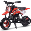 MotoTec USA Supermoto 50cc 2-Stroke Kids Gas Dirt Bike  UTVS0095614