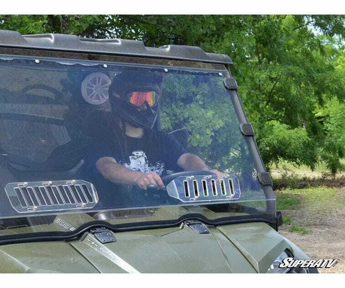 Buy SuperATV Polaris Ranger FullSize 570 Windshield (Vented Full) (Scratch Resistant) from