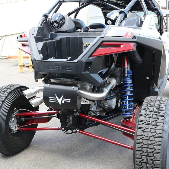 Buy EVO Powersports Polaris RZR Pro XP Electric Actuated Captain's Choice Exhaust from EVO