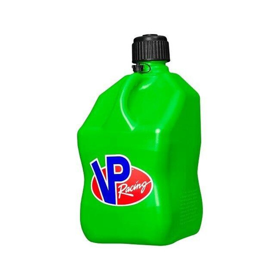 VP Racing 5 Gallon Square Motorsports Container Green 3562