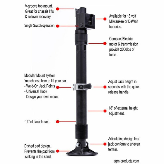 battery operated jack lift