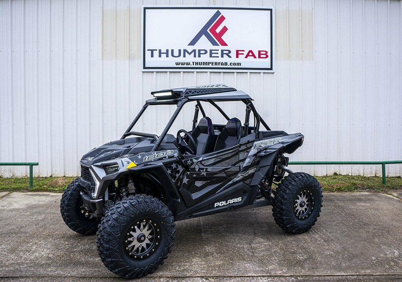 Buy Thumper Fab Polaris RZR 1000/Turbo Audio Roof Compatible Roll Cage (2- Seat) from Thumper Fab UTV Source