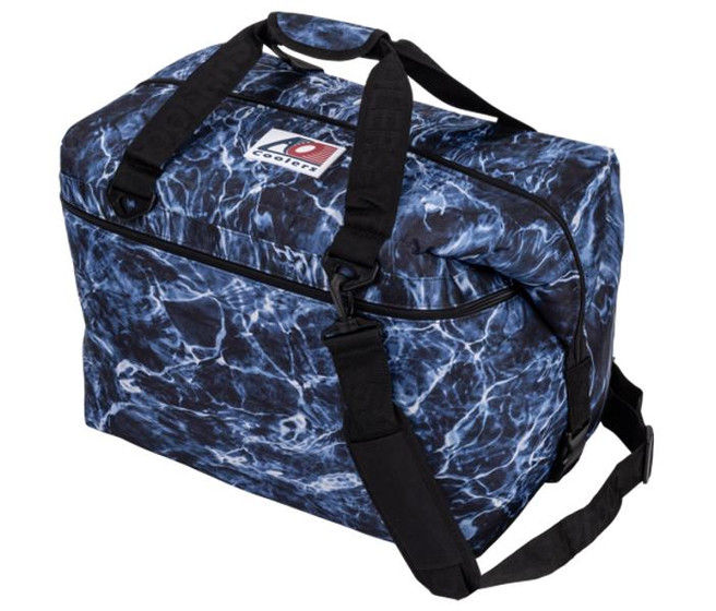 AO Coolers Mossy Oak Fishing Bluefin Cooler 48 Pack AOELBF48