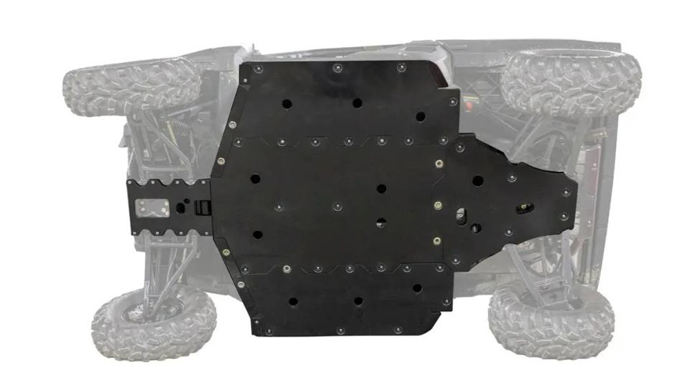 SuperATV Polaris Ranger 1000 Full Skid Plate (2021+) SuperATV UTVS0048789 UTV Source