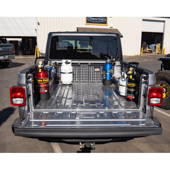 Power Tank Molle Panel Bedside Rack For Power Tanks and Propane Tanks ...