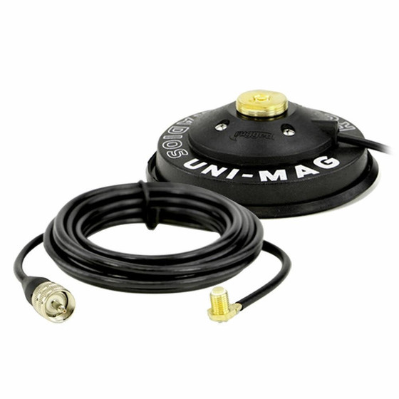 Rugged Radios UNI-MAG Universal NMO or Magnetic Antenna Mount