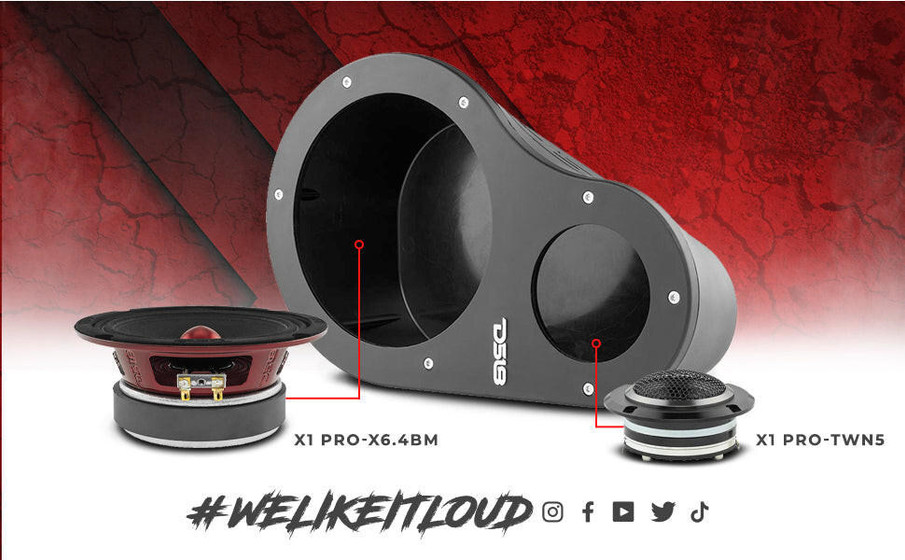 Buy DS18 Audio 2Way Universal Kick Panel Pod from DS18 Audio UTV Source