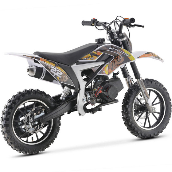 MotoTec USA Demon 50cc 2-Stroke Kids Gas Dirt Bike  UTVS0071266