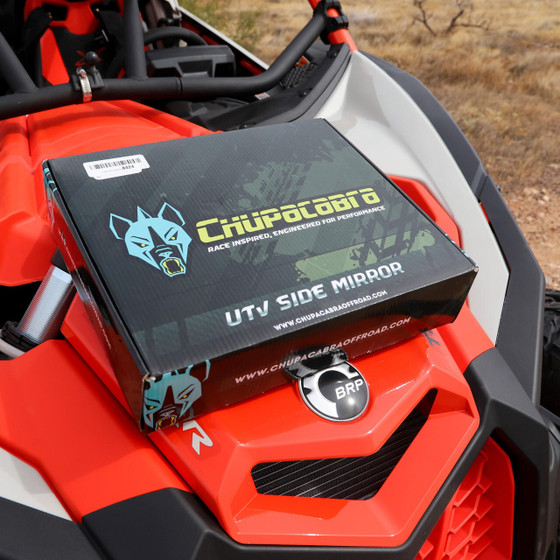 Buy Chupacabra Offroad Rear View Side Mirror 1.6" 2" Roll Cage Bar