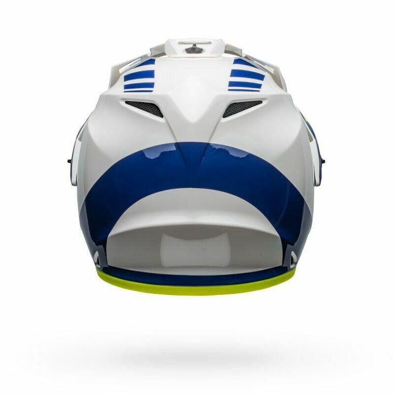 Bell Helmets MX-9 Adventure MIPS (XL) (Dash Gloss) (White/Blue/Hi