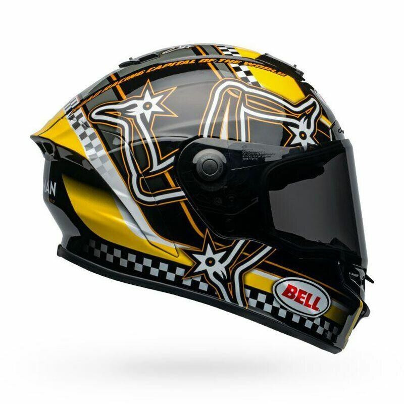 Bell Helmets Star DLX MIPS (Isle of Man) (Large) (Gloss Black