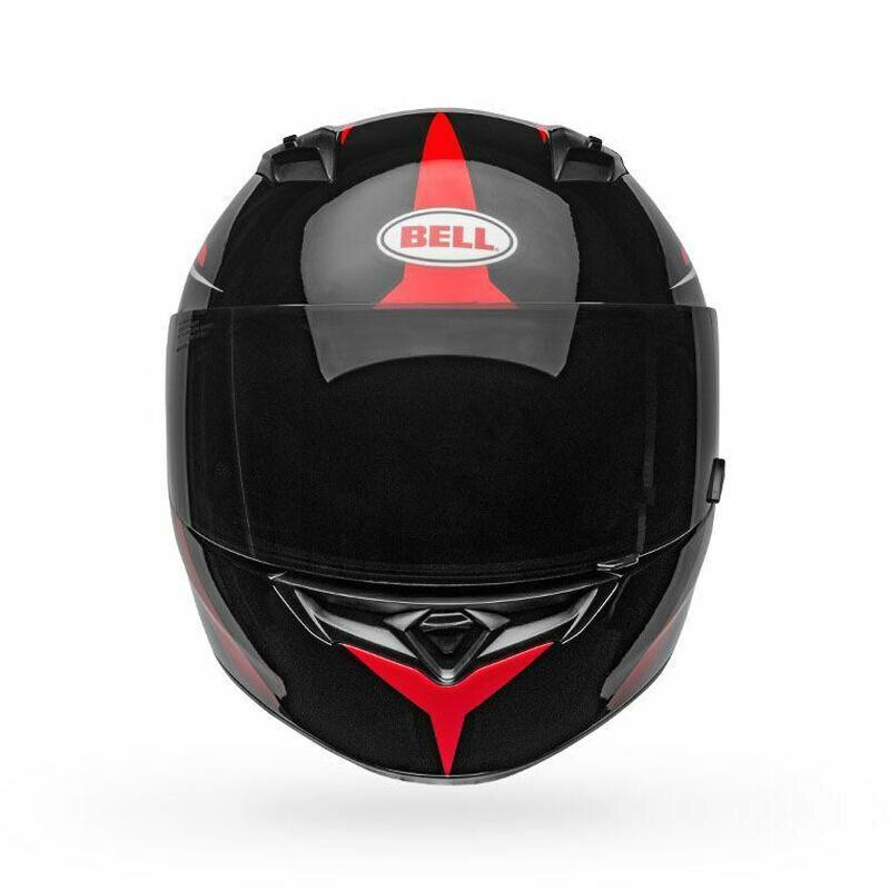 Bell Helmets Qualifier (Flare) (XXL) (Black/Red) - BL-7107599