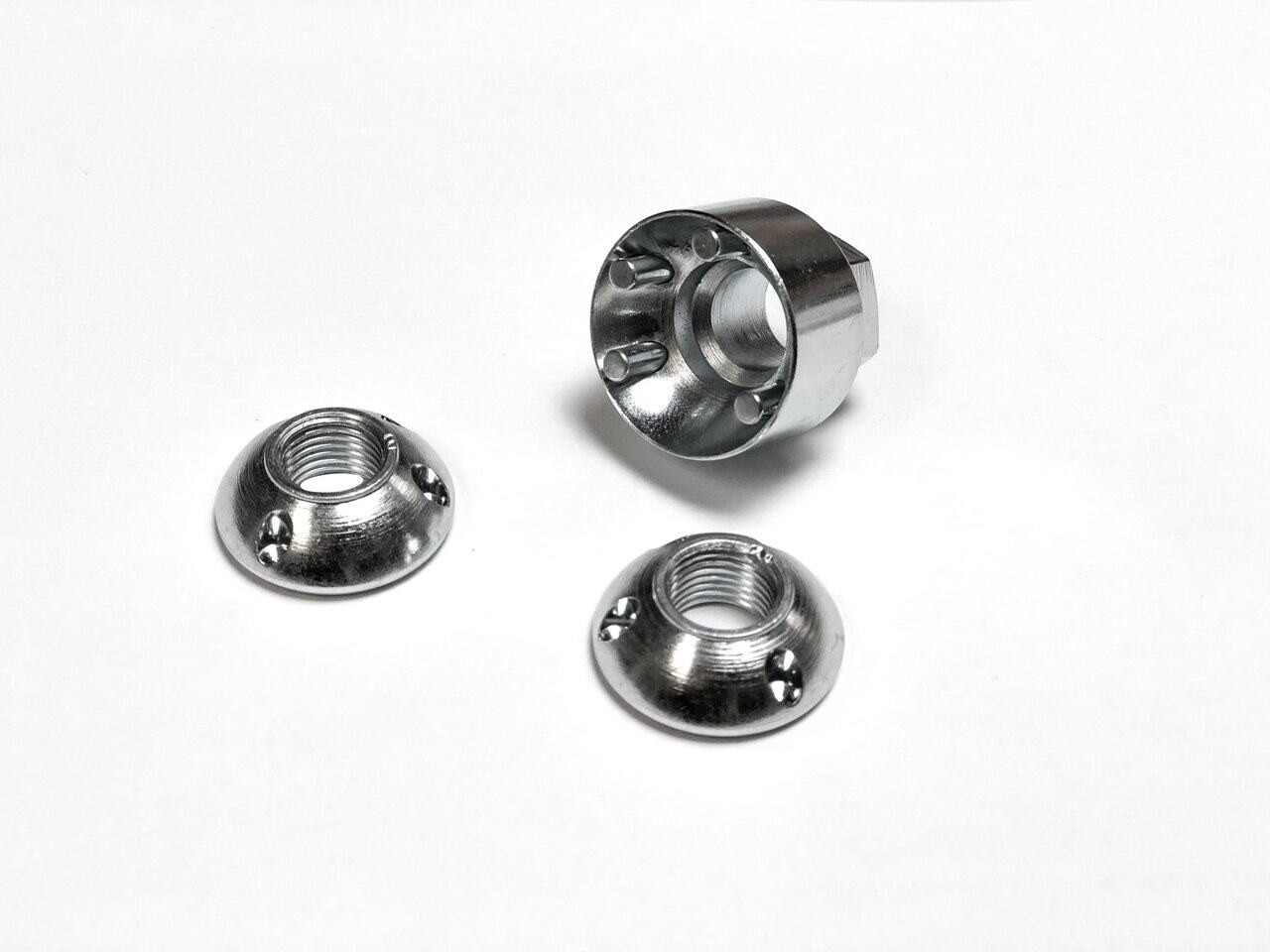 KC HiLiTES LKZ Light Lock Security Nut Set (M8-1.25)