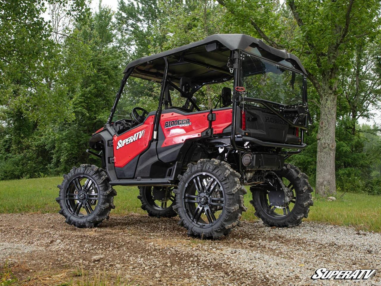 ［中古1点］9in1☆80kHzキャビテーション☆ハイパーナイフ☆リポレーザー! SuperATV Honda Pioneer 1000-5 Heavy-Duty Nerf Bars