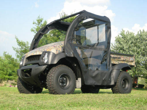 Falcon Ridge Kawasaki Mule SX Doors Rear Soft Windshield