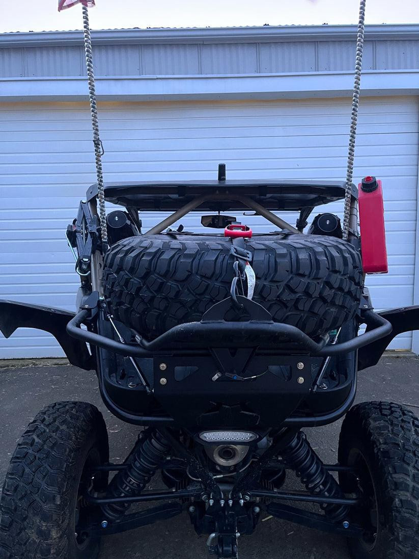 Madigan Motorsports Yamaha YXZ Spare Tire Rack