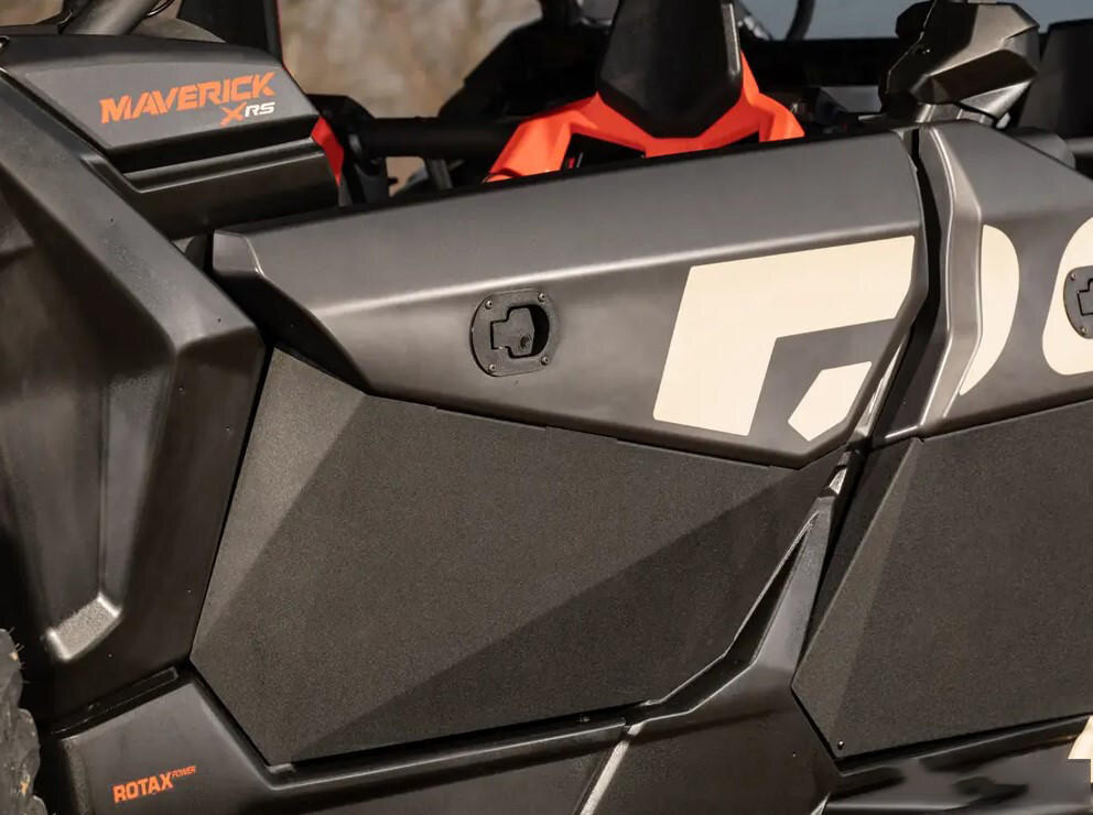atv-1 シリーズ　艶消しシルバー　2XL 63-64 SuperATV Can-Am Maverick X3 Exterior Door Handles