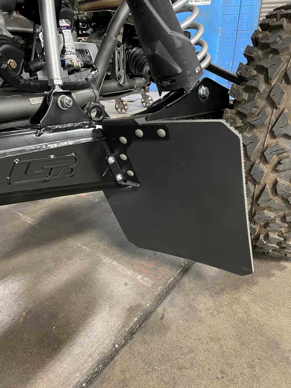ポラリス　4枚　RRR Lone Star Racing Polaris RZR Pro R Mud Flap Kit | UTV Source